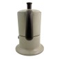 Cafetiere sable / marron 3 tasses ANG3IND1104 - ANGELINA MADE IN ITALY