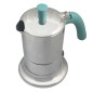Cafetière italienne aluminium / tiffany 3 tasses TOUS FEUX ANG3IND0001 - ANGELINA MADE IN ITALY