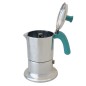 Cafetière italienne aluminium / tiffany 3 tasses TOUS FEUX ANG3IND0001 - ANGELINA MADE IN ITALY