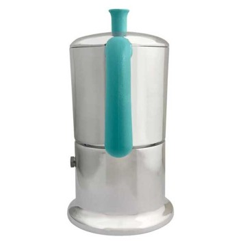Cafetière italienne Aluminium / Tiffany 6 tasses TOUS FEUX ANG6IND0001 - ANGELINA MADE IN ITALY