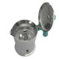 Cafetière italienne Alu / Tiffany 6 tasses Tous feux ANG6IND0001 - ANGELINA MADE IN ITALY