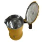 Cafetière italienne moutarde / marron 6 tasses TOUS FEUX ANG6IND1304 - ANGELINA MADE IN ITALY