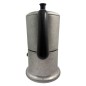 Cafetière italienne Vintage Alu / noir 6 tasses TOUS FEUX ANG6INDVIN03 - ANGELINA MADE IN ITALY