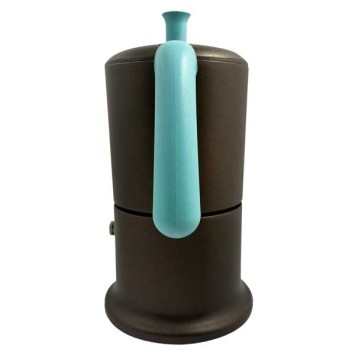 Cafetière italienne bronze / tiffany 6 tasses TOUS FEUX ANG6IND0701 - ANGELINA MADE IN ITALY