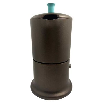 Cafetière italienne bronze / tiffany 6 tasses TOUS FEUX ANG6IND0701 - ANGELINA MADE IN ITALY