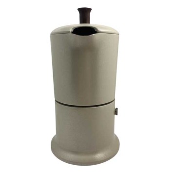 Cafetière italienne sable / marron 6 tasses TOUS FEUX ANG6IND1104 - ANGELINA MADE IN ITALY