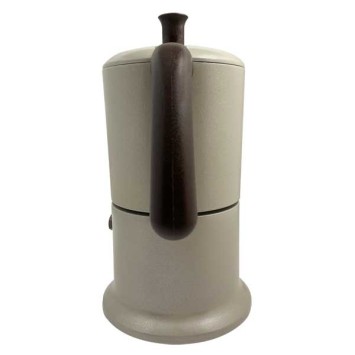 Cafetière italienne sable / marron 6 tasses TOUS FEUX ANG6IND1104 - ANGELINA MADE IN ITALY