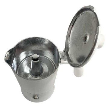 Cafetière italienne Moka classique Blanc / Blanc 3 tasses TOUS FEUX SAUF INDUCTION ANG30202 - ANGELINA MADE IN ITALY