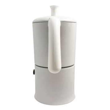 Cafetière italienne Moka classique Blanc / Blanc 6 tasses TOUS FEUX SAUF INDUCTION ANG60202 - ANGELINA MADE IN ITALY