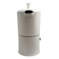 Cafetière italienne Moka classique Blanc / Blanc 6 tasses TOUS FEUX SAUF INDUCTION ANG60202 - ANGELINA MADE IN ITALY