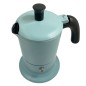 Cafetière italienne bleu clair / noir 3 tasses Tous feux ANG3IND0903 - ANGELINA MADE IN ITALY Cafetière italienne bleu clair / noir 3 tasses Tous feux ANG3IND0903 - ANGELINA MADE IN ITALY
