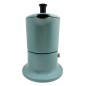 Cafetière italienne bleu clair / noir 3 tasses TOUS FEUX ANG3IND0903 - ANGELINA MADE IN ITALY
