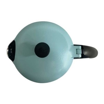 Cafetière italienne bleu clair / noir 6 tasses TOUS FEUX ANG6IND0903 - ANGELINA MADE IN ITALY