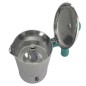 Cafetière italienne Aluminium / Tiffany 6 tasses Gaz ANG60001 - ANGELINA MADE IN ITALY