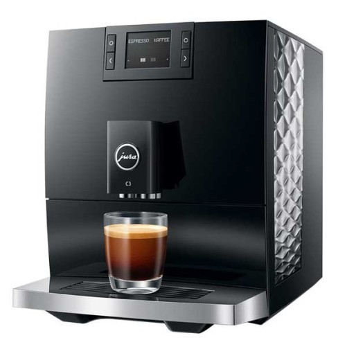Machine à café C3 Piano Black (EA) 15599 - JURA (4 x 250g de café offerts)