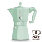 Cafetière italienne Moka Exclusive Verte 6 TASSES - BIALETTI