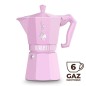 Makeaker italiano Moka Esclusiva Pink 6 tazze - Bialetti Makeaker italiano Moka Esclusiva Pink 6 tazze - Bialetti