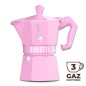 Cafetière italienne Moka Exclusive Rose 3 TASSES - BIALETTI Cafetière italienne Moka Exclusive Rose 3 TASSES - BIALETTI