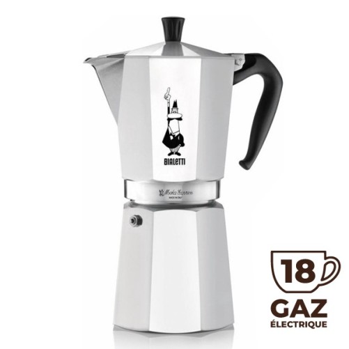 Italian coffee maker Moka Express 18 cups - Bialetti