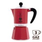Bialetti Rainbow coffee maker 3 cups - Red