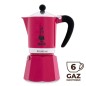 Cafetière RAINBOW Fuschia 6 tasses - BIALETTI Cafetière RAINBOW Fuschia 6 tasses - BIALETTI