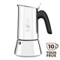 Bialetti coffee maker induction Venus stainless steel 10 cups