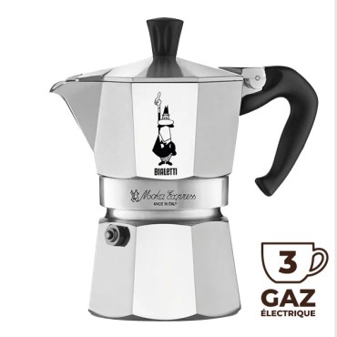 Caffettiera italiana Moka Express Bialetti 3 tazze