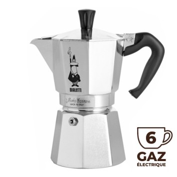 Italian coffee maker Moka Express Bialetti 6 cups