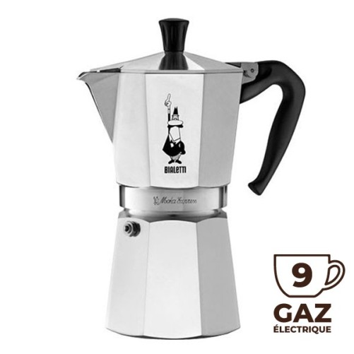 Italian coffee maker Moka Express Bialetti 9 cups