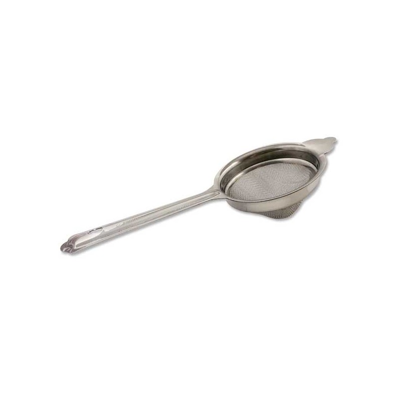 Filtre à thé en inox avec manche 23 cm diamètre 8cm Filtre à thé en inox avec manche 23 cm diamètre 8cm