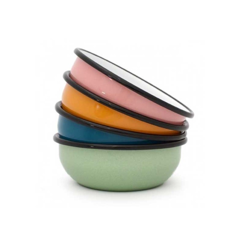 Enamelled bowl - Various colors