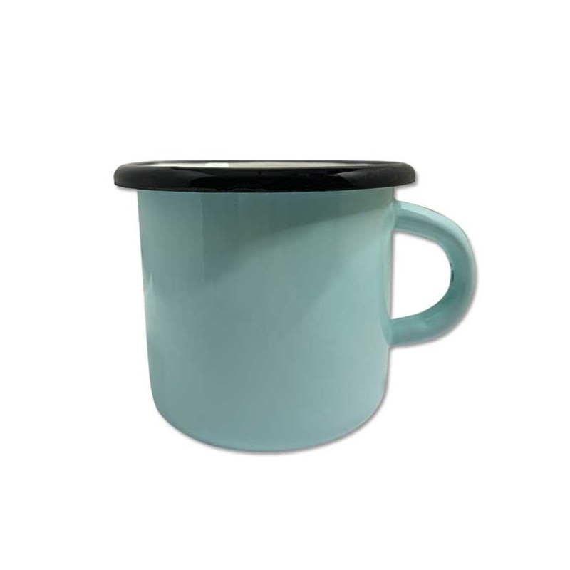 Tasse émaillée - 40 cl - divers coloris