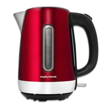 Bouilloire EQUIP rouge métallique 102785 - MORPHY RICHARDS