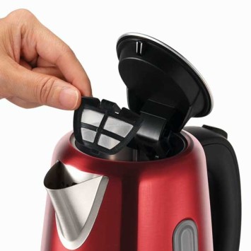 Bouilloire EQUIP rouge métallique 102785 - MORPHY RICHARDS
