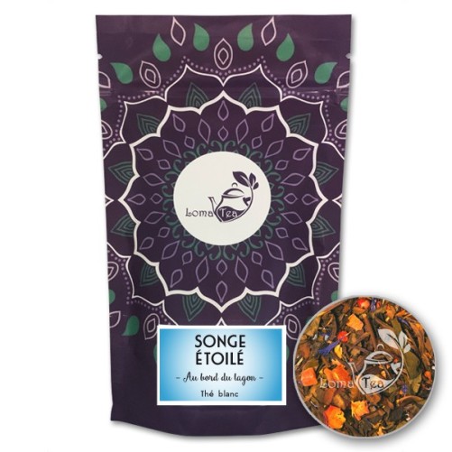 Thé Blanc SONGE ETOILE VRAC 100g - LOMATEA