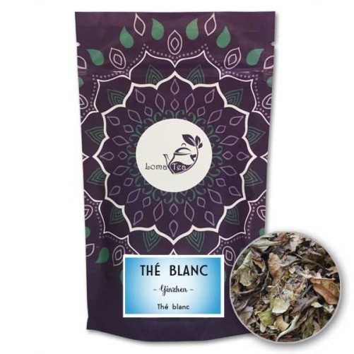Thé Blanc Pai Mu Tan VRAC 70g - LOMATEA