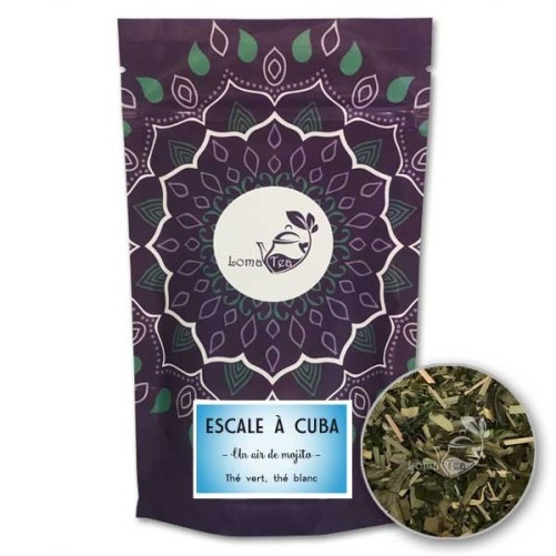 Tè di sosta bianco a Cuba Lomatea Bulk 100G