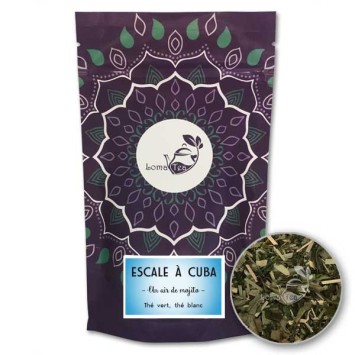 White stopover tea in cuba lomatea bulk 100g