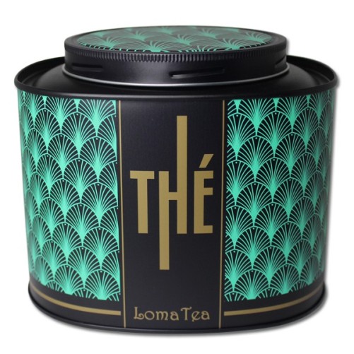 Boite métal thé x 15 infusettes individuelles - LOMATEA