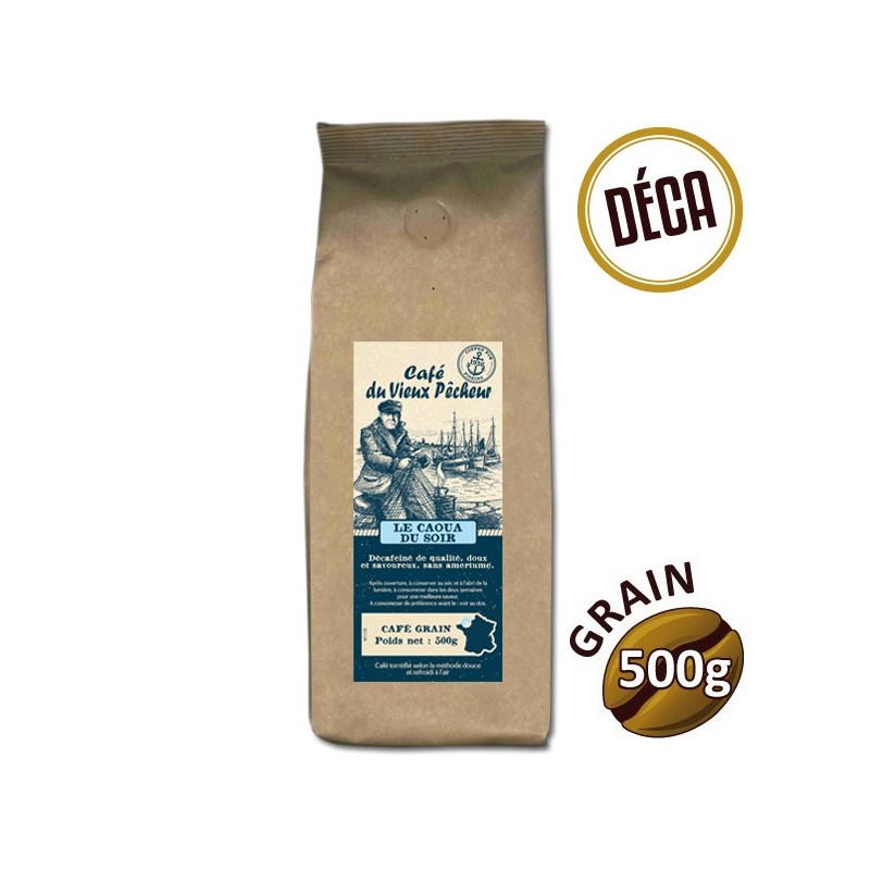 Café Grain Le Caoua in the evening 500g - Café du Vieux fisherman