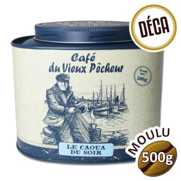 Metal Coffee Methe Coffee The Caoua in the evening 500g - Café du Vieux Fisherman