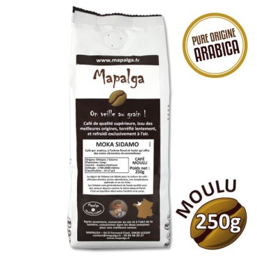 Pure Moka Sidamo Ethiopia - 250g - Mapalga Coffee Coffee