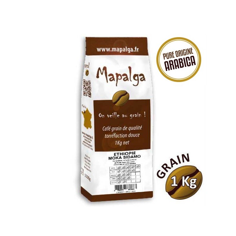 Pure Café Origin Moka Aidamo - Ethiopia - 1 kg - Mapala Pure Café Origin Moka Aidamo - Ethiopia - 1 kg - Mapala