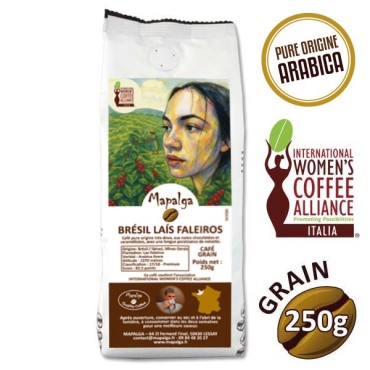Coffee of women grain pure origin Brazil Laís Faleiros -250g - MAPALGA