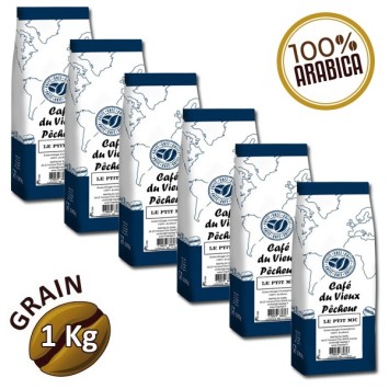Caramone di caffè Il microfono Ptit 1 kg / 6 kg - caffè del vecchio pescatore