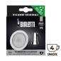 Set de 1 joint + 1 filtre cafetière INOX 4 Tasses 0800411 - BIALETTI