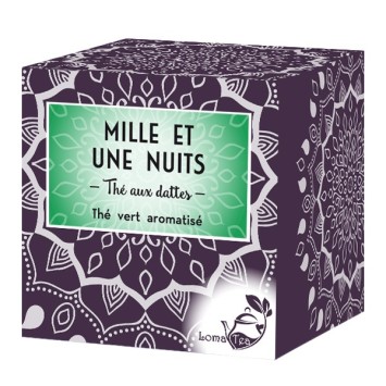 Thé vert MILLE ET UNE NUITS x 20 infusettes pyramides - LOMATEA