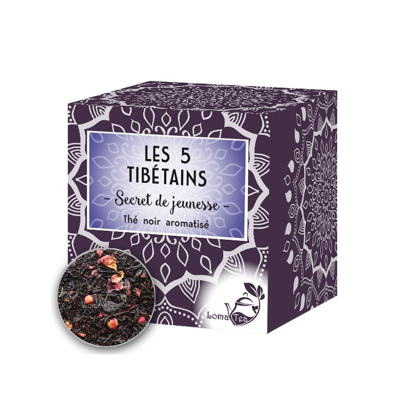 Tè nero i 5 tibetani lomatea x 20 piramide infustes