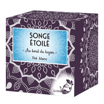 Thé Blanc SONGE ÉTOILÉ x 20 infusettes pyramides - LOMATEA