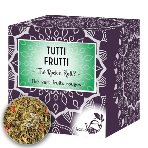 Green tutti frutti Lomatea x 20 pyramid infuses